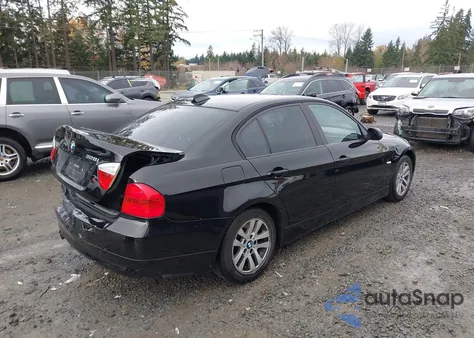 2007 BMW 328I from USA, damaged, VIN WBAVC53507FZ72378